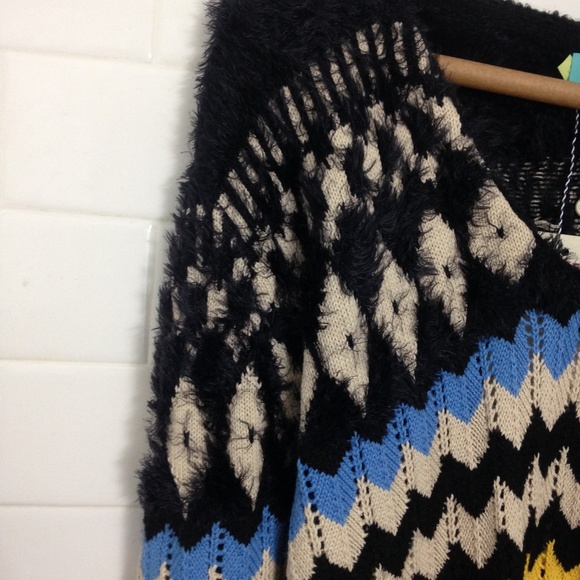 Anthropologie Farm Rio rainbow midi striped dress - Picture 4 of 6